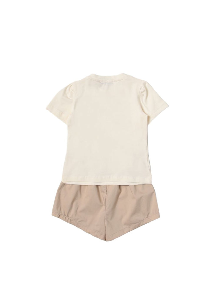 Completo beige per neonata - Primamoda kids