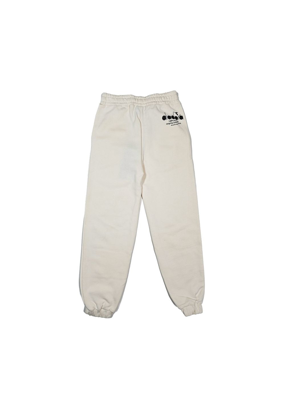 Pantalone felpa panna per bambina - Primamoda kids