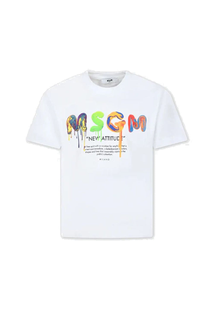 T-shirt bianco per bambino - Primamoda kids