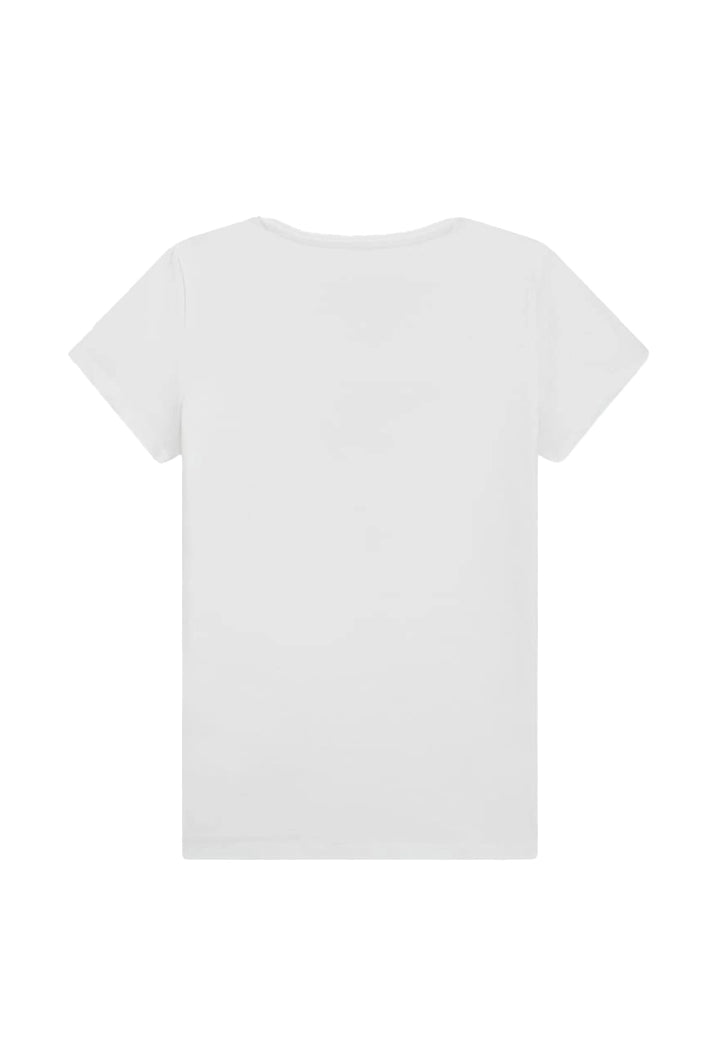 T-shirt bianca per bambina - Primamoda kids