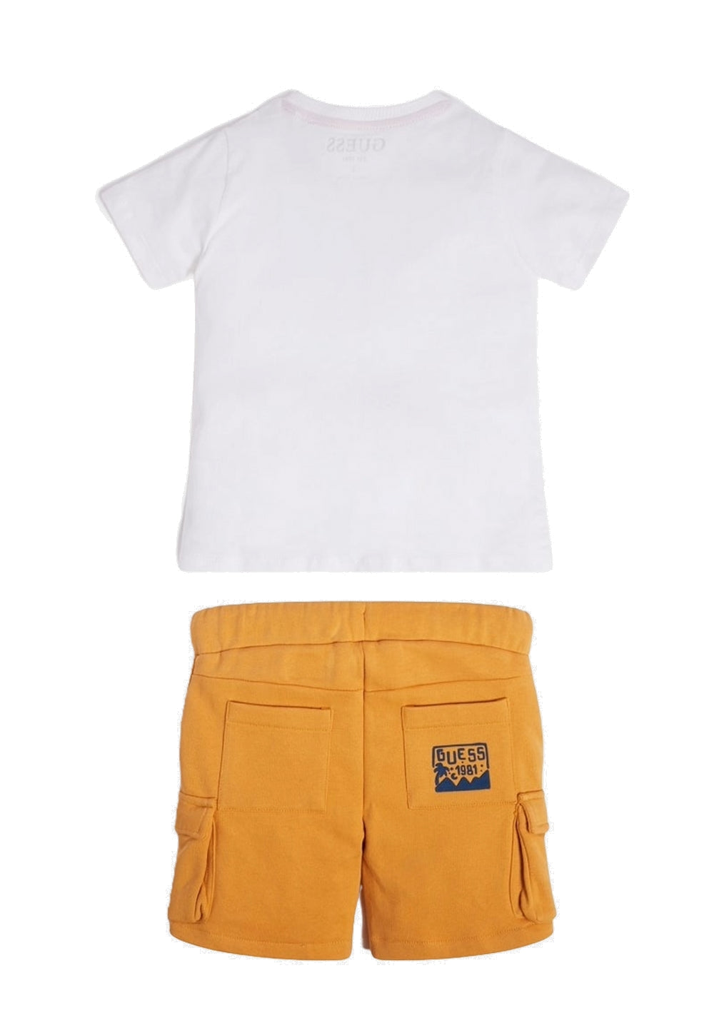 Completo bianco-giallo per bambino - Primamoda kids