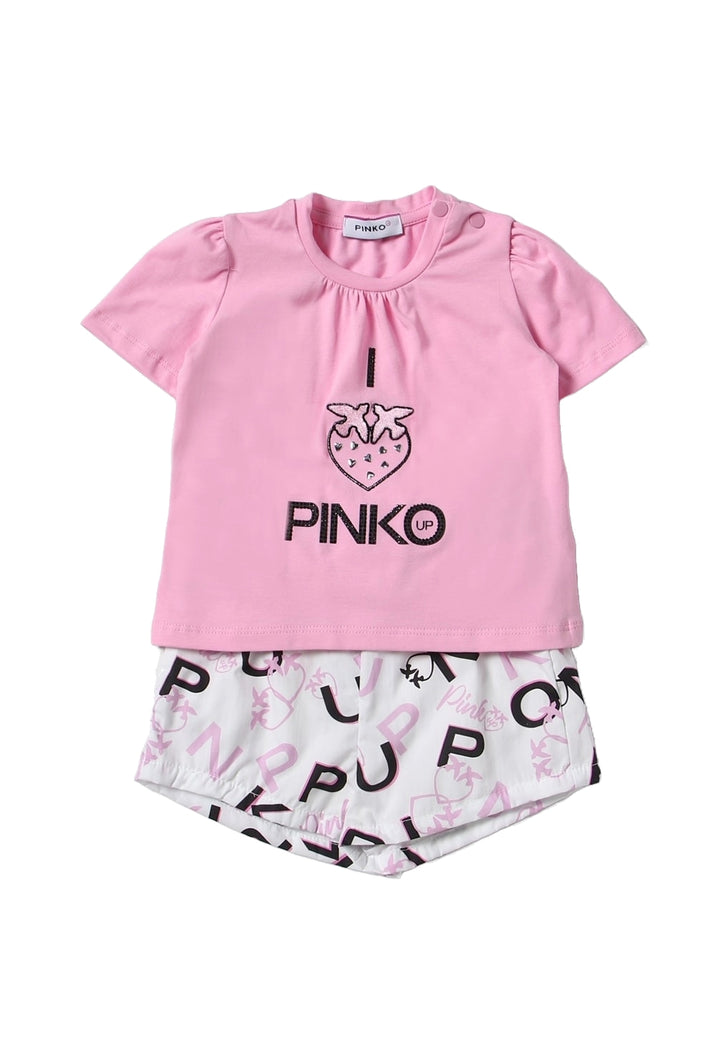 Completo rosa per neonata - Primamoda kids