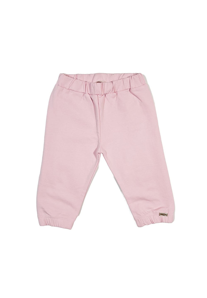 Pantalone felpa rosa per neonata - Primamoda kids