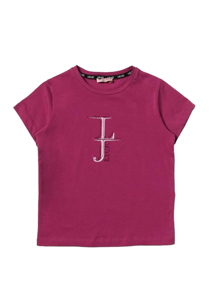 T-shirt fuxia per bambina - Primamoda kids