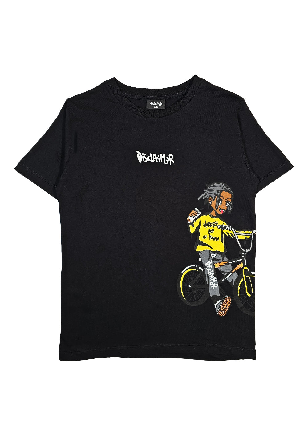 T-shirt nera per bambino - Primamoda kids