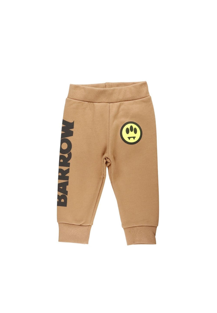 Pantalone felpa marrone per bambino - Primamoda kids