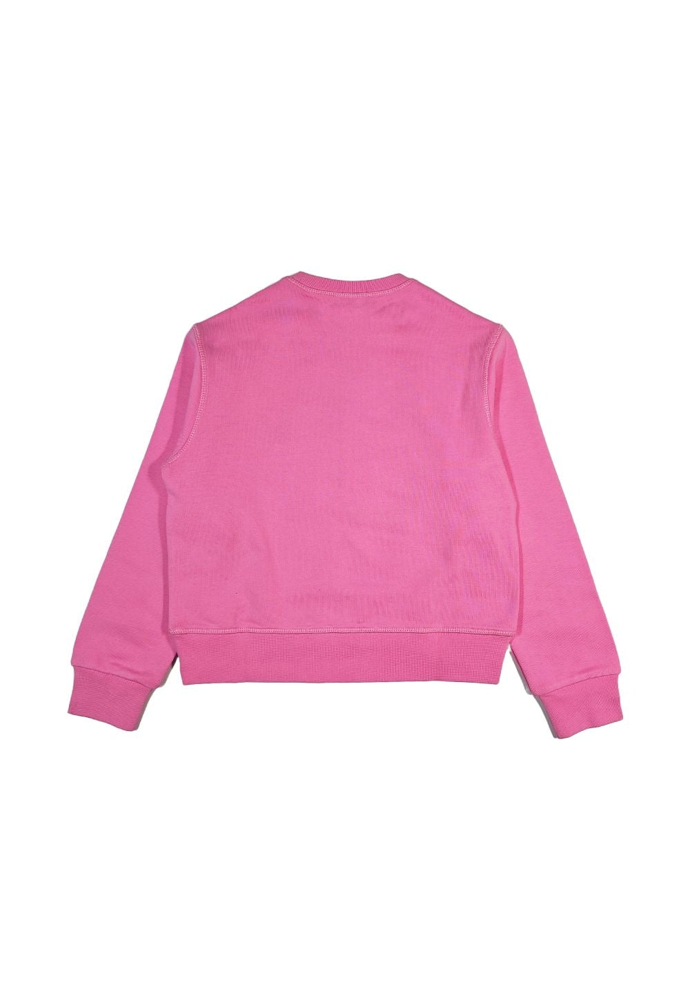 Felpa girocollo rosa per bambina - Primamoda kids