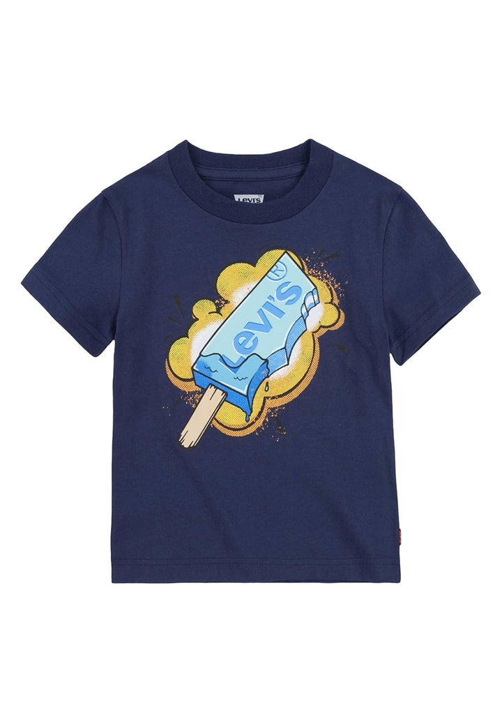 T-shirt blu per bambino - Primamoda kids