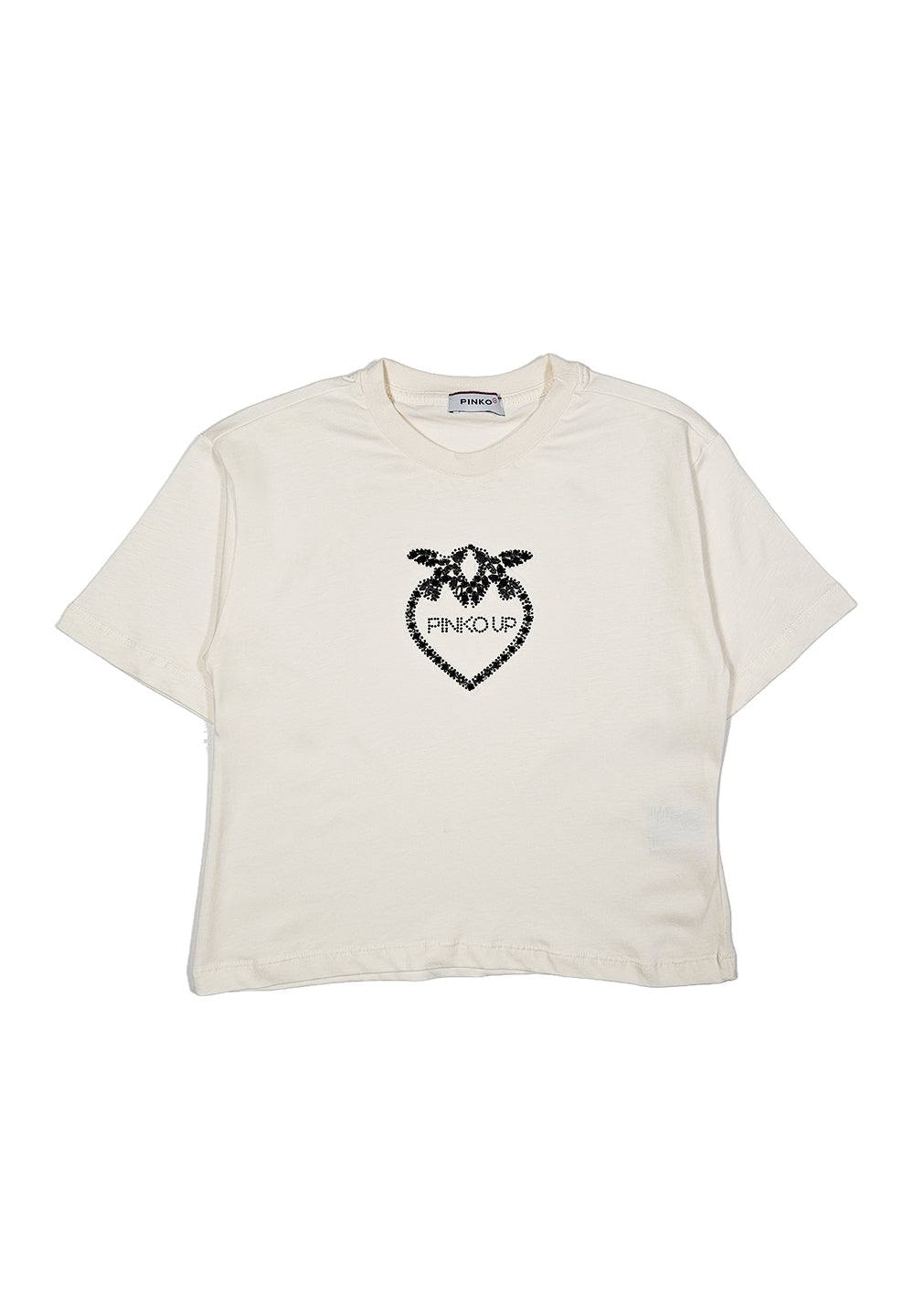 T-shirt panna per bambina - Primamoda kids