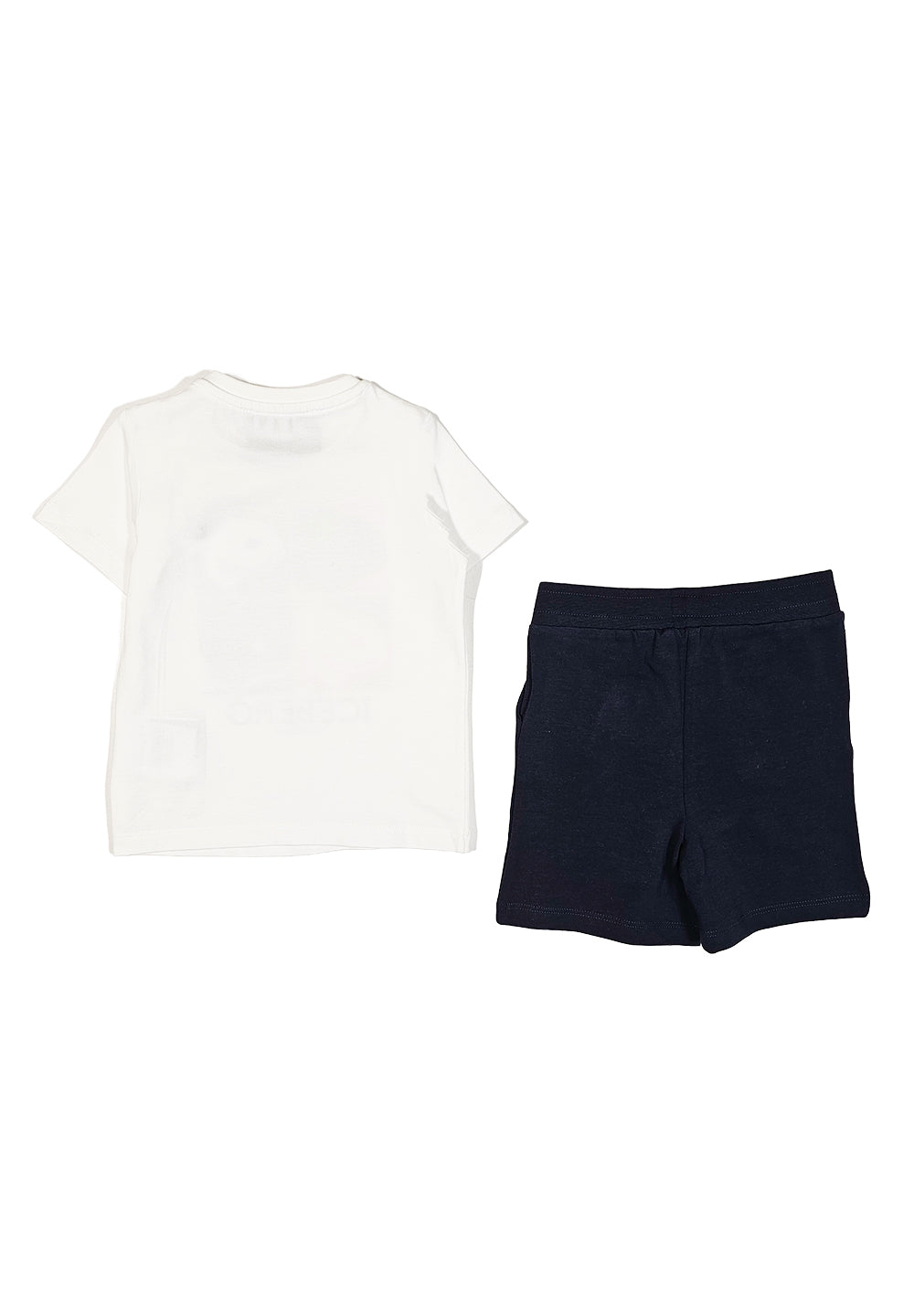 Completo bianco-blu per neonato - Primamoda kids