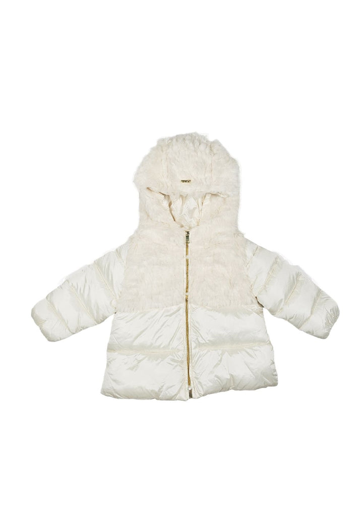 White jacket for baby girl