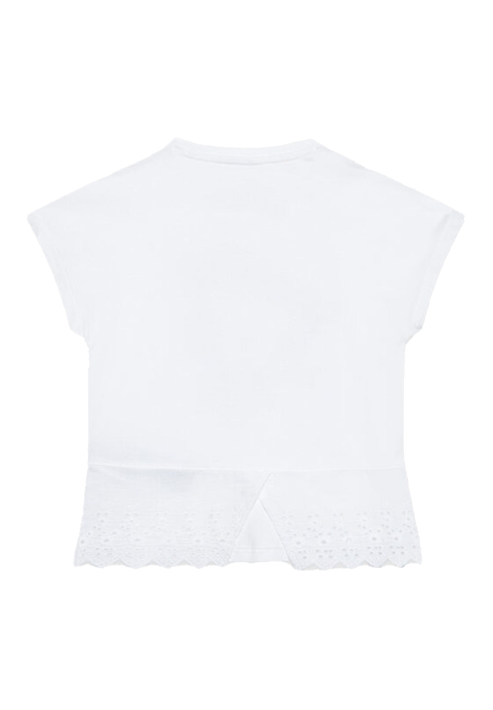 T-shirt bianco per bambina - Primamoda kids