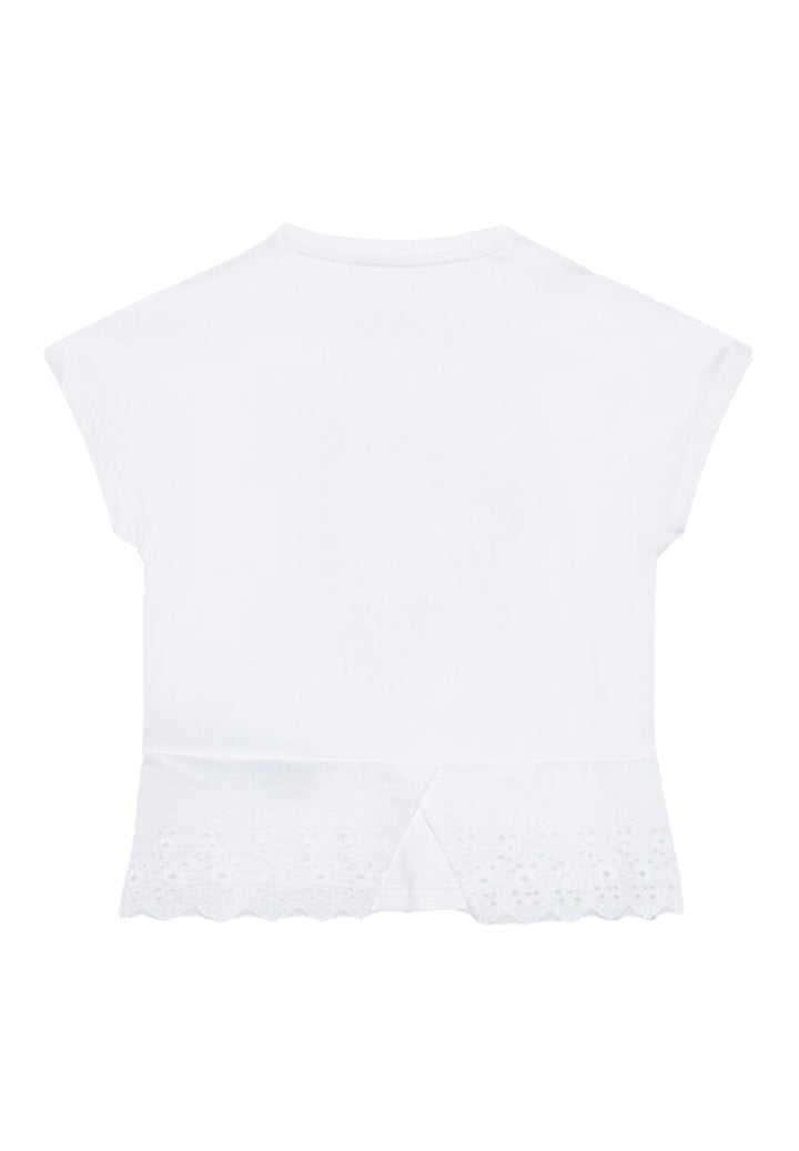 T-shirt bianco per bambina - Primamoda kids