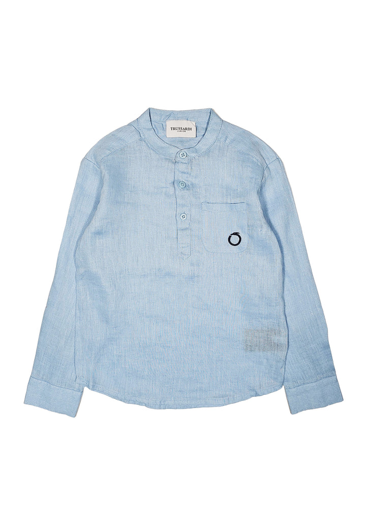 Camicia celeste per neonato - Primamoda kids