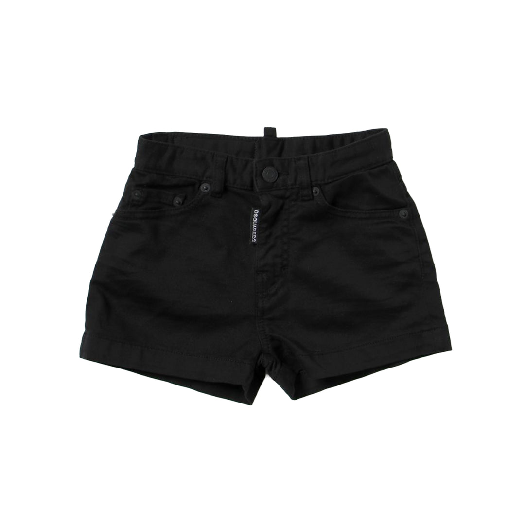 Short denim nero per bambina - Primamoda kids