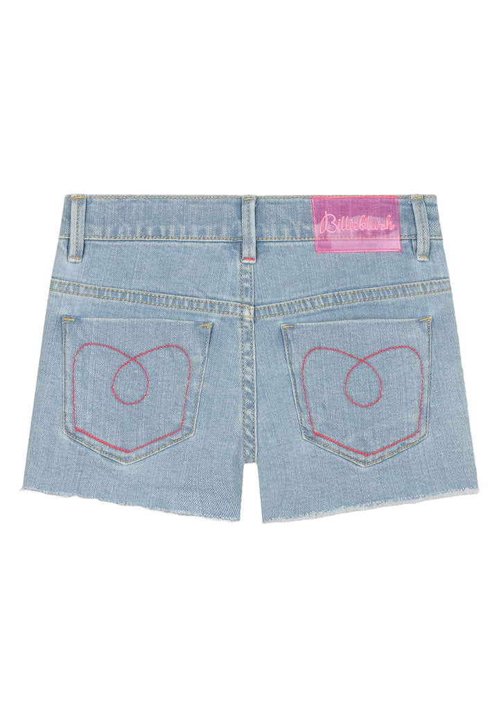 Short denim blu per bambina - Primamoda kids