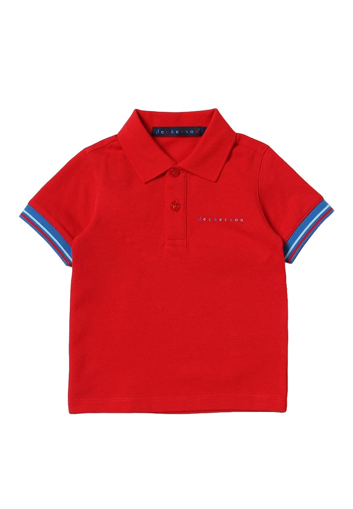 Polo rossa per bambino - Primamoda kids