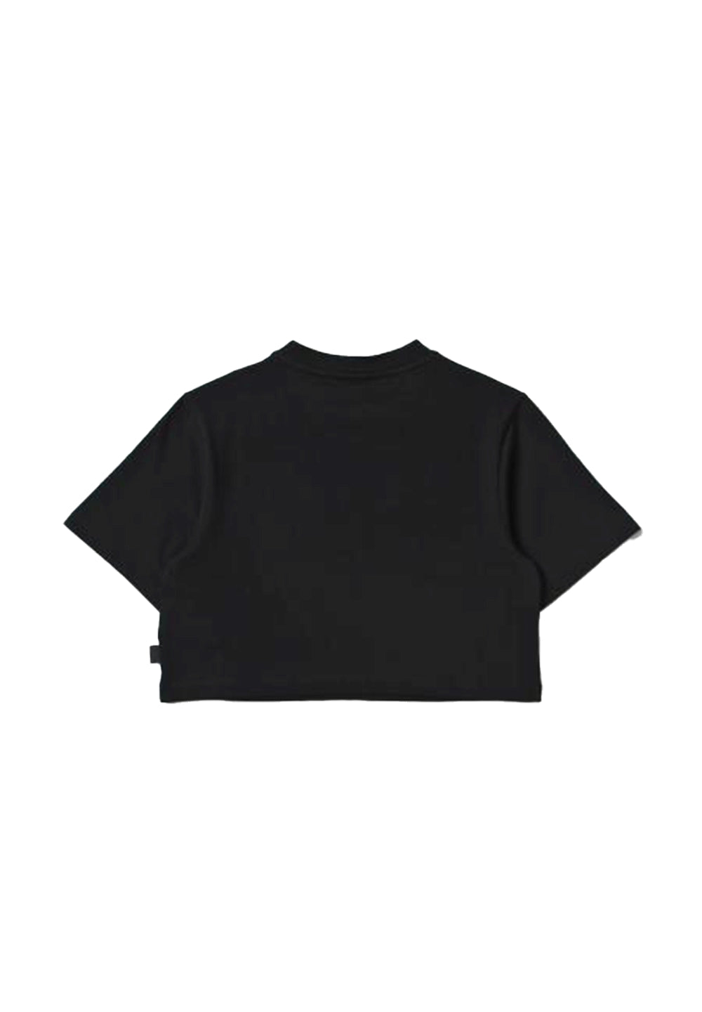 T-shirt cropped bianca per bambina - Primamoda kids