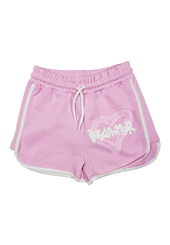 Short felpa rosa per bambina - Primamoda kids