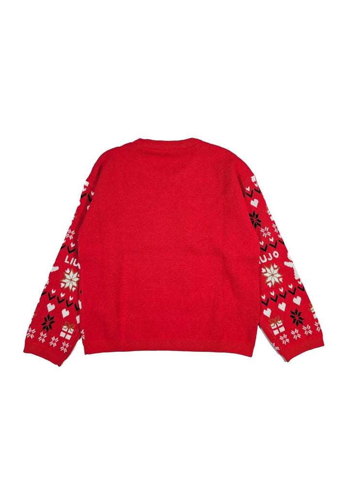 Maglione rosso per bambina - Primamoda kids