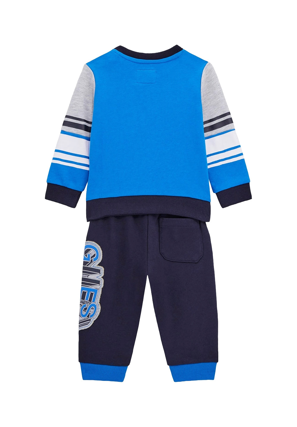 Completo felpa blu per neonato - Primamoda kids