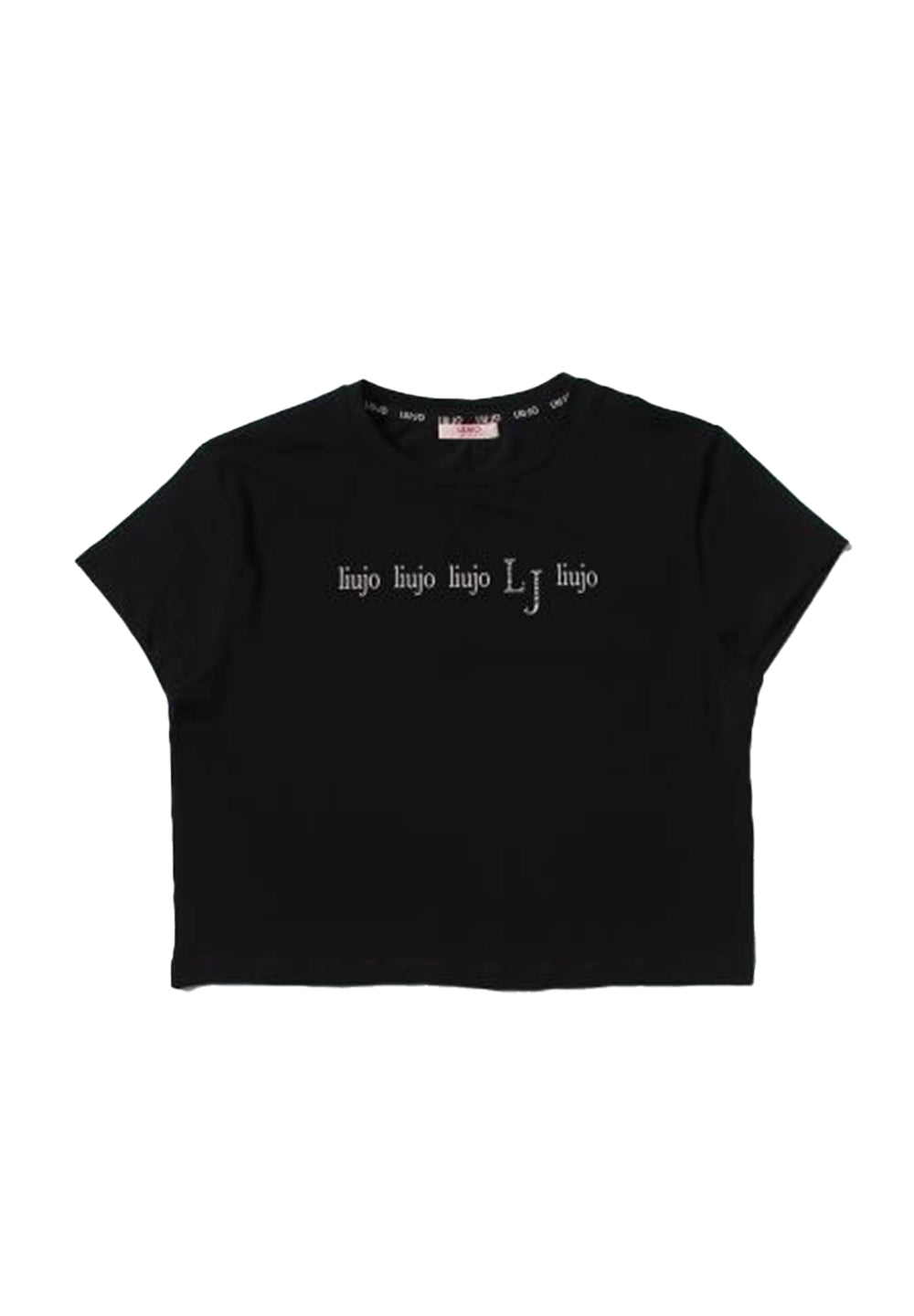 T-shirt nero per bambina - Primamoda kids