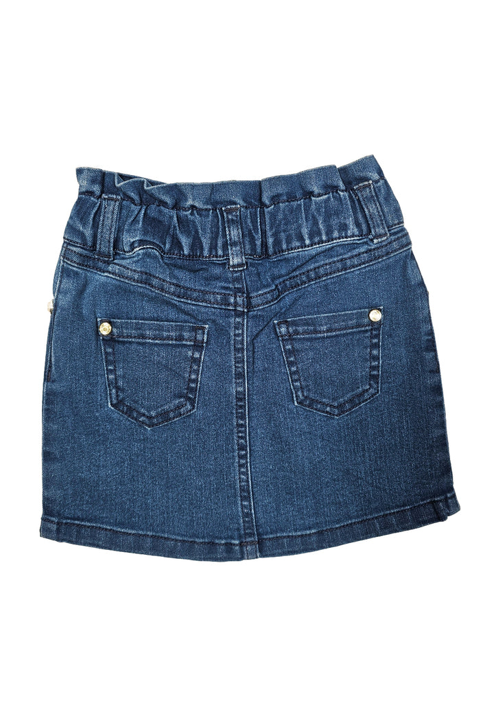 Gonna blu denim per neonata - Primamoda kids