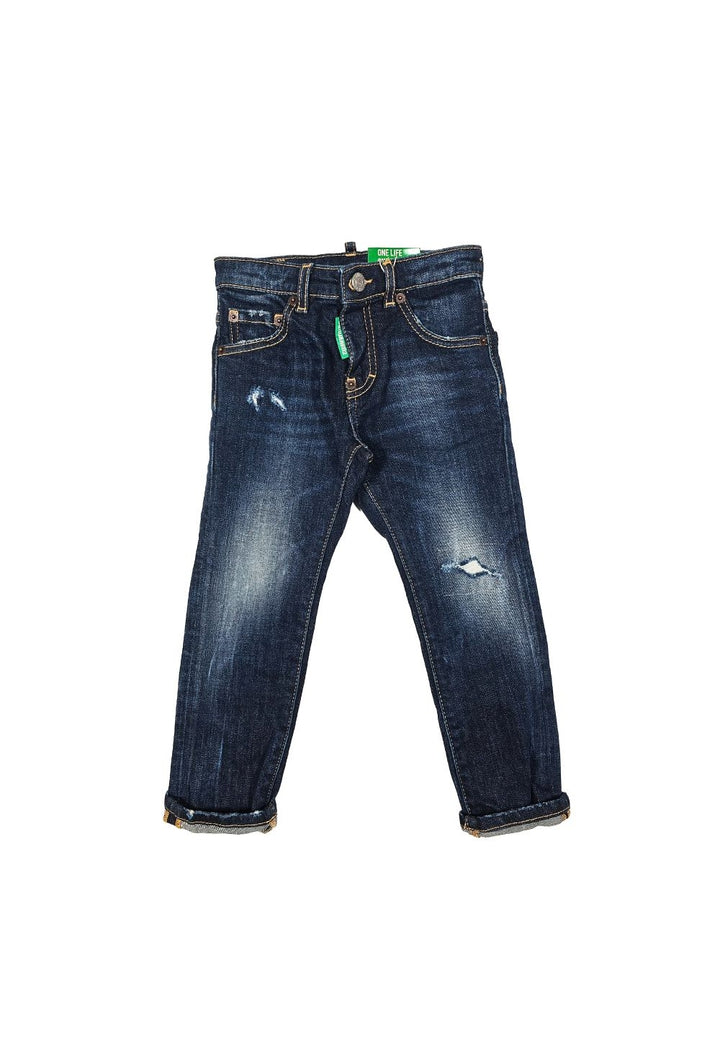 Jeans blu denim per bambino - Primamoda kids