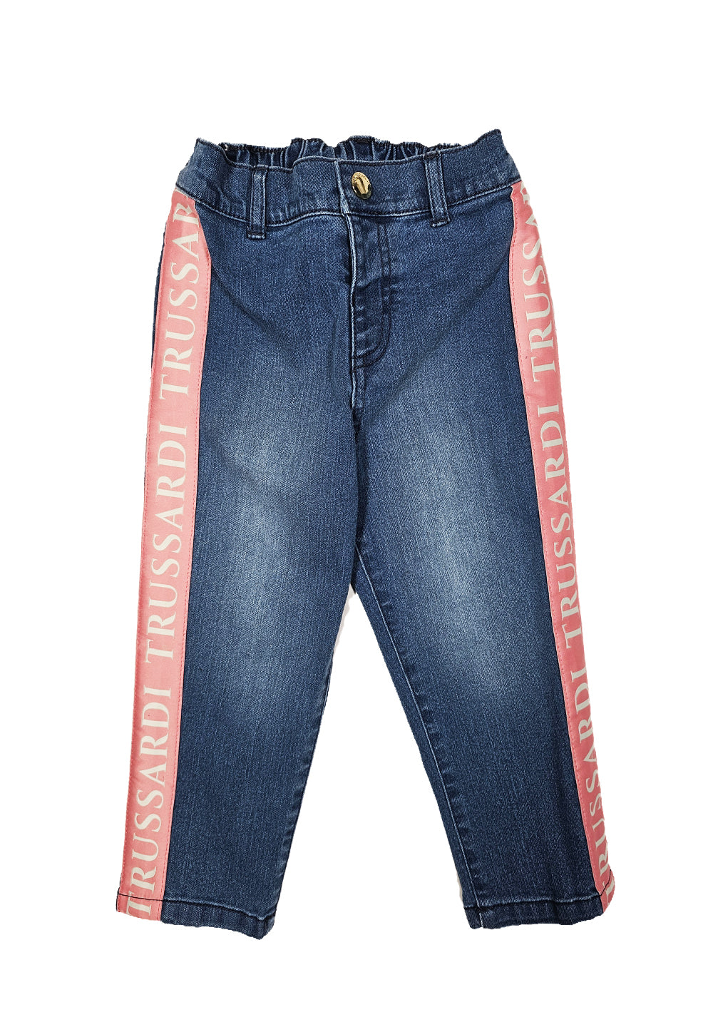 Jeans blu denim per neonata - Primamoda kids