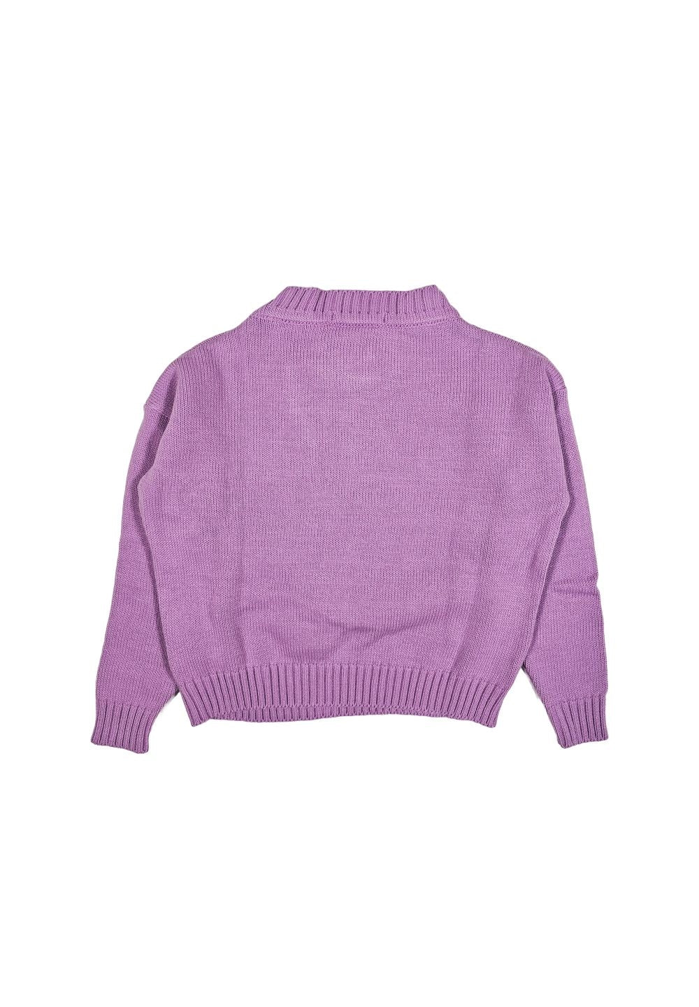 Maglione lilla per bambina - Primamoda kids