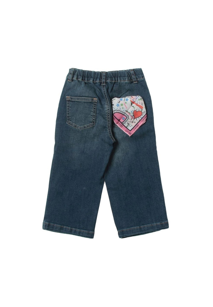 Jeans blu denim bambina - Primamoda kids