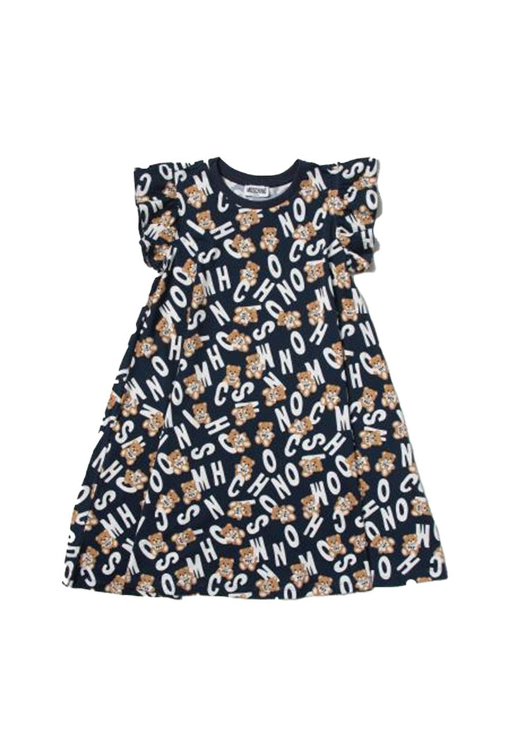 Vestito blu per bambina - Primamoda kids