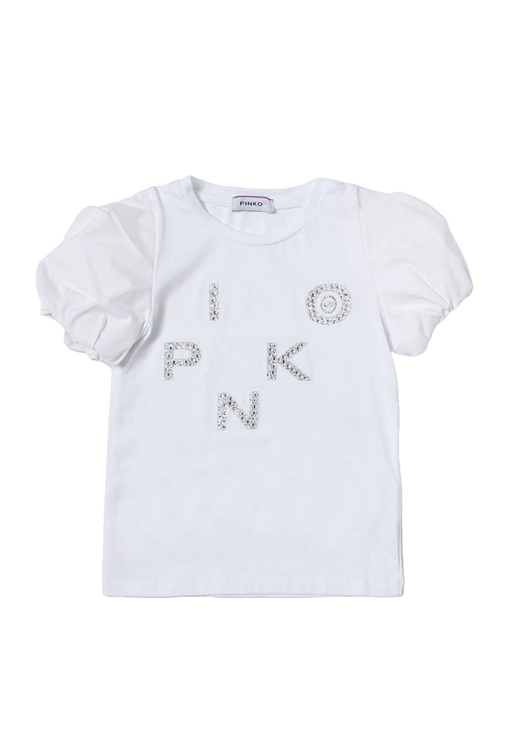 T-shirt bianca per bambina - Primamoda kids