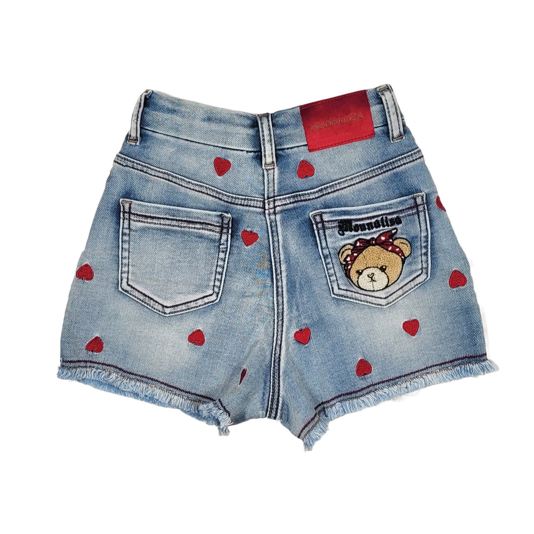 Monnalisa Short Denim - Primamoda kids