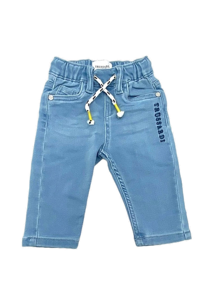 Pantalone blu denim per neonato - Primamoda kids