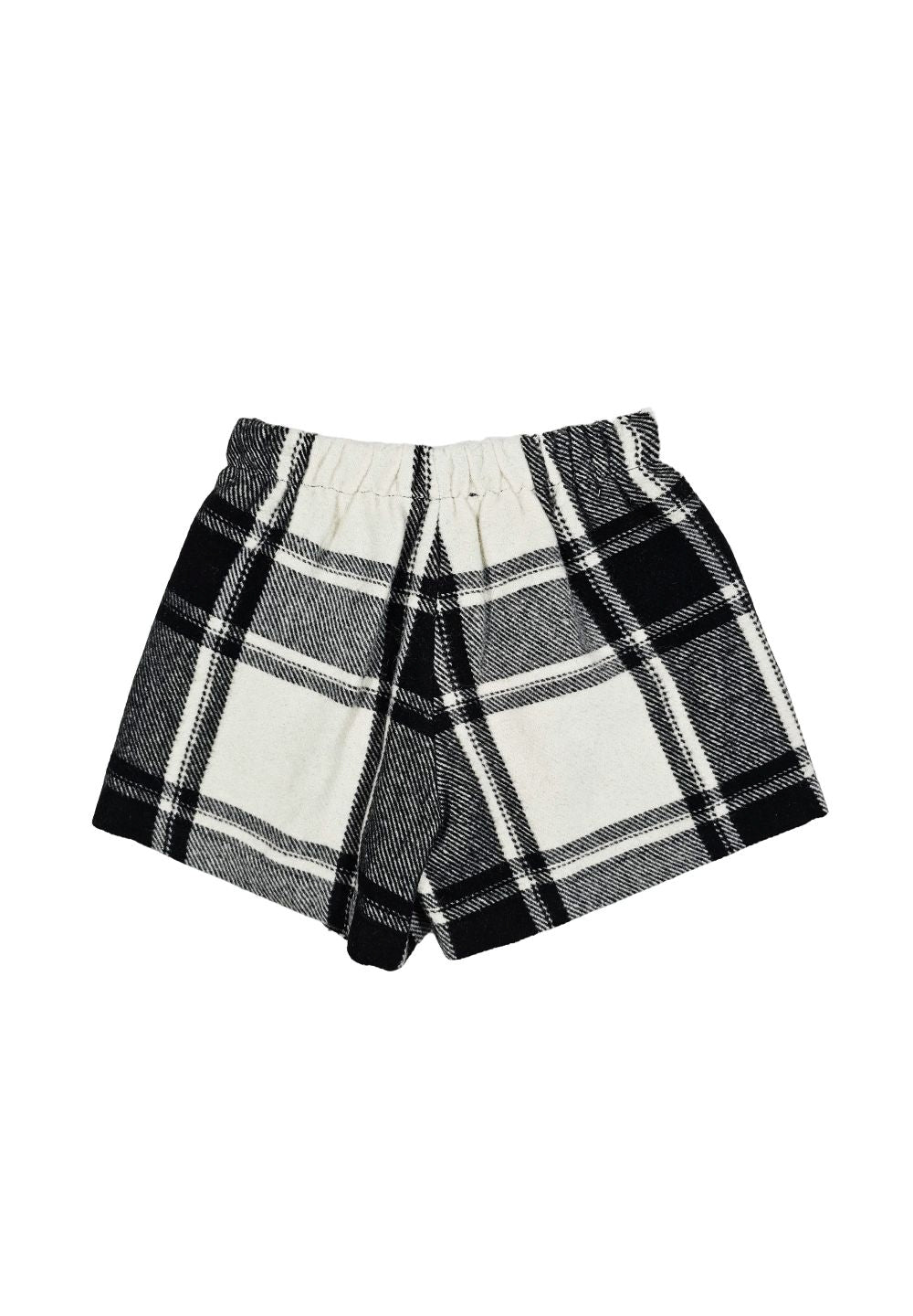 Short bianco-nero per neonata - Primamoda kids