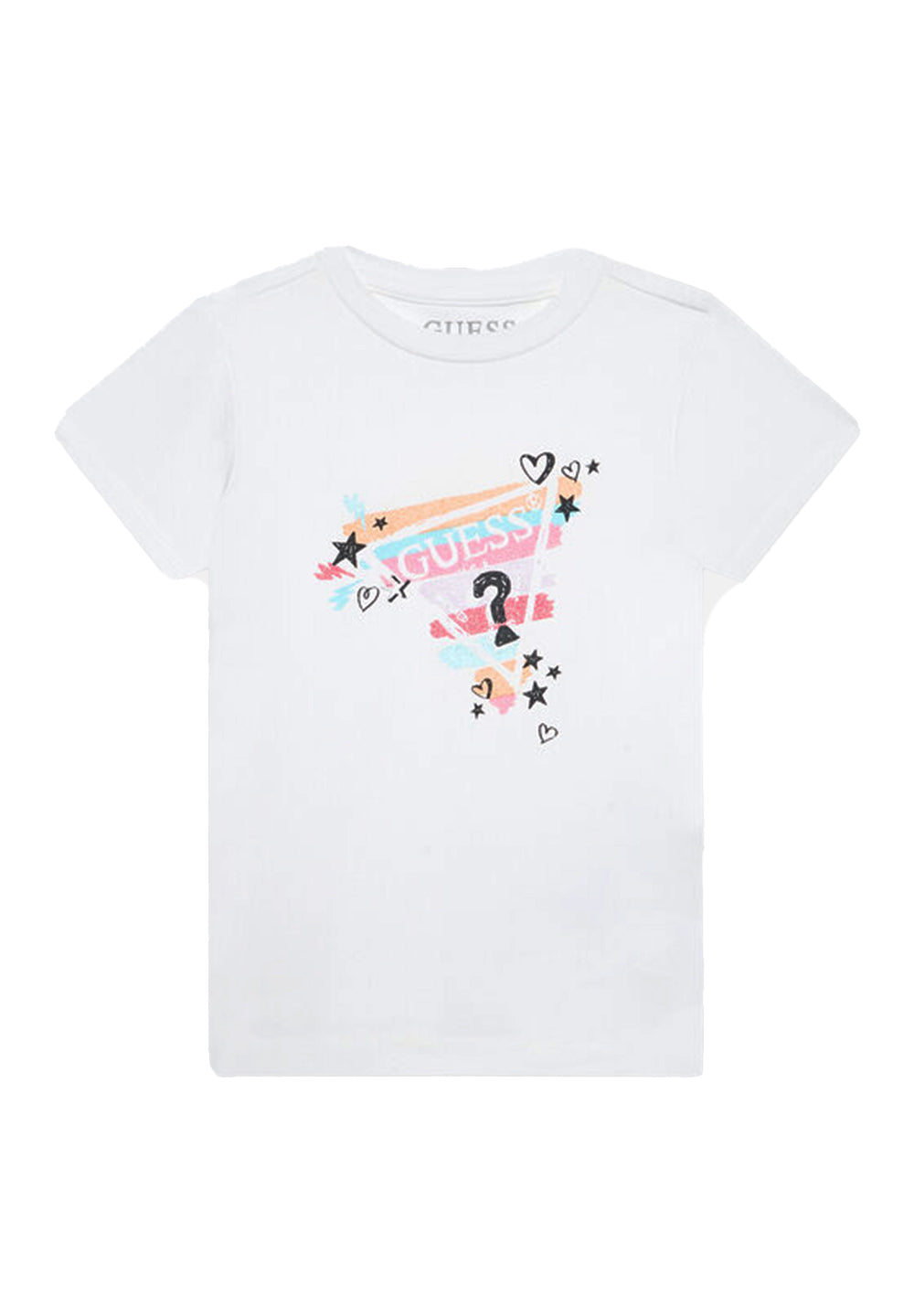 T-shirt bianca per bambina - Primamoda kids