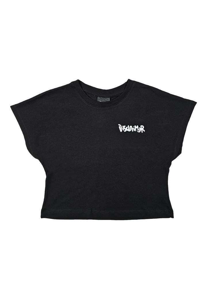 T-shirt nera per bambina - Primamoda kids