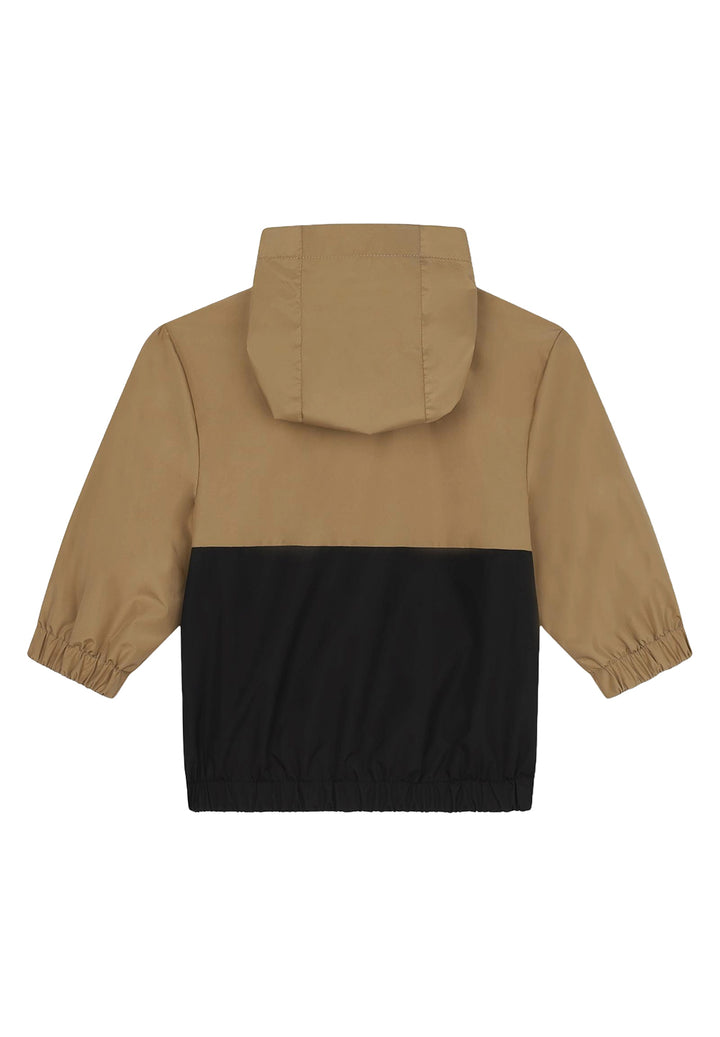 Giubbino beige-nero per neonato - Primamoda kids