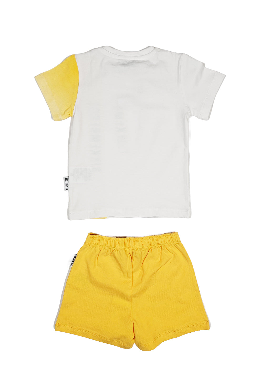 Completo bianco-giallo per neonato - Primamoda kids