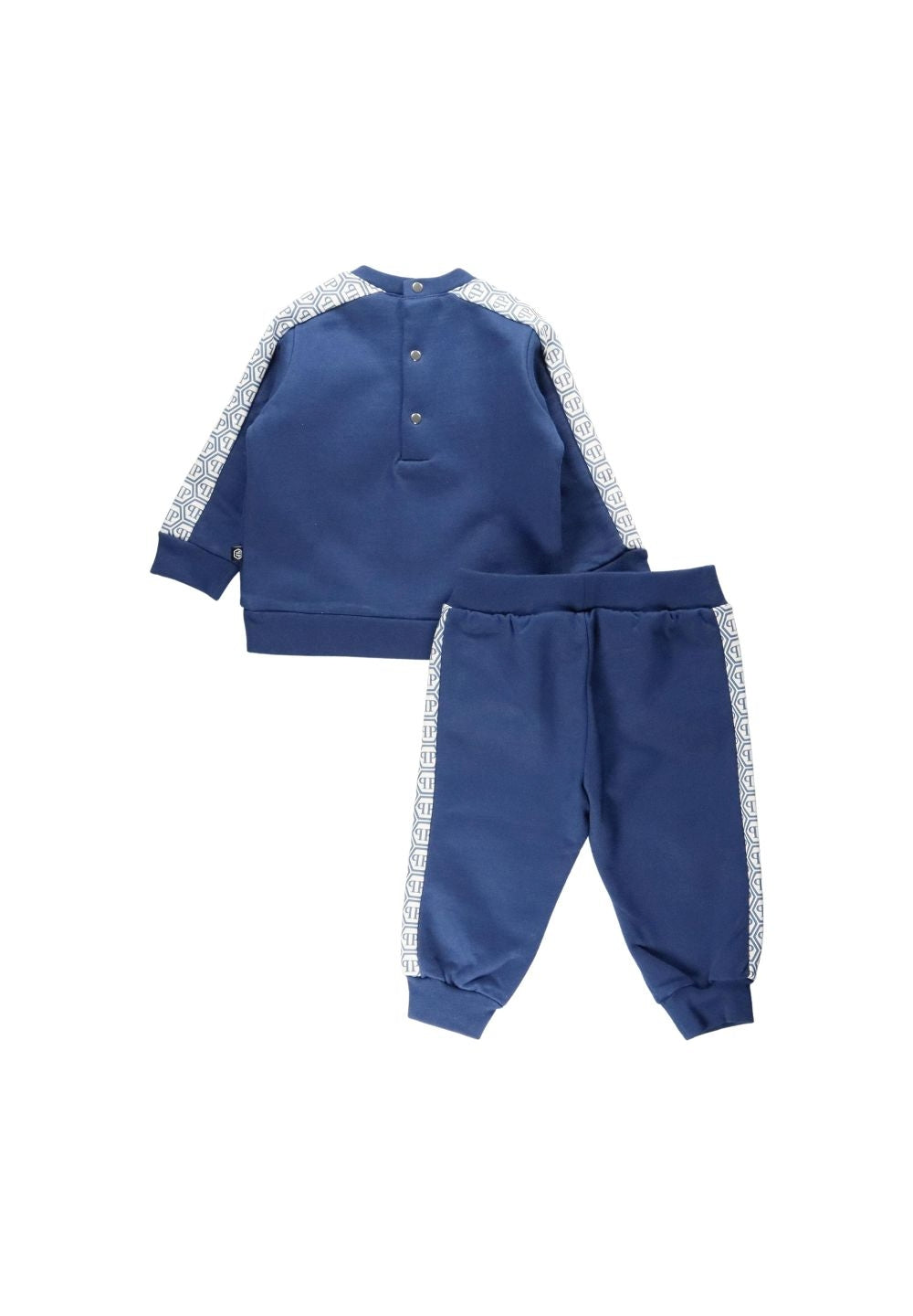 Completo felpa blu per neonato - Primamoda kids