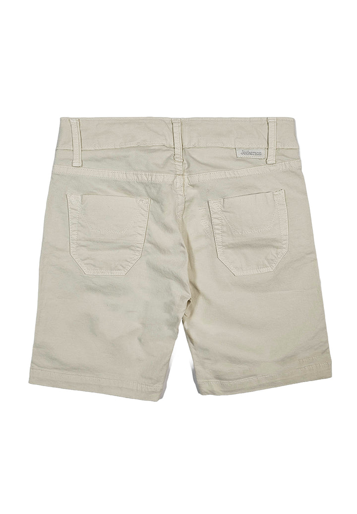 Bermuda crema per bambino - Primamoda kids