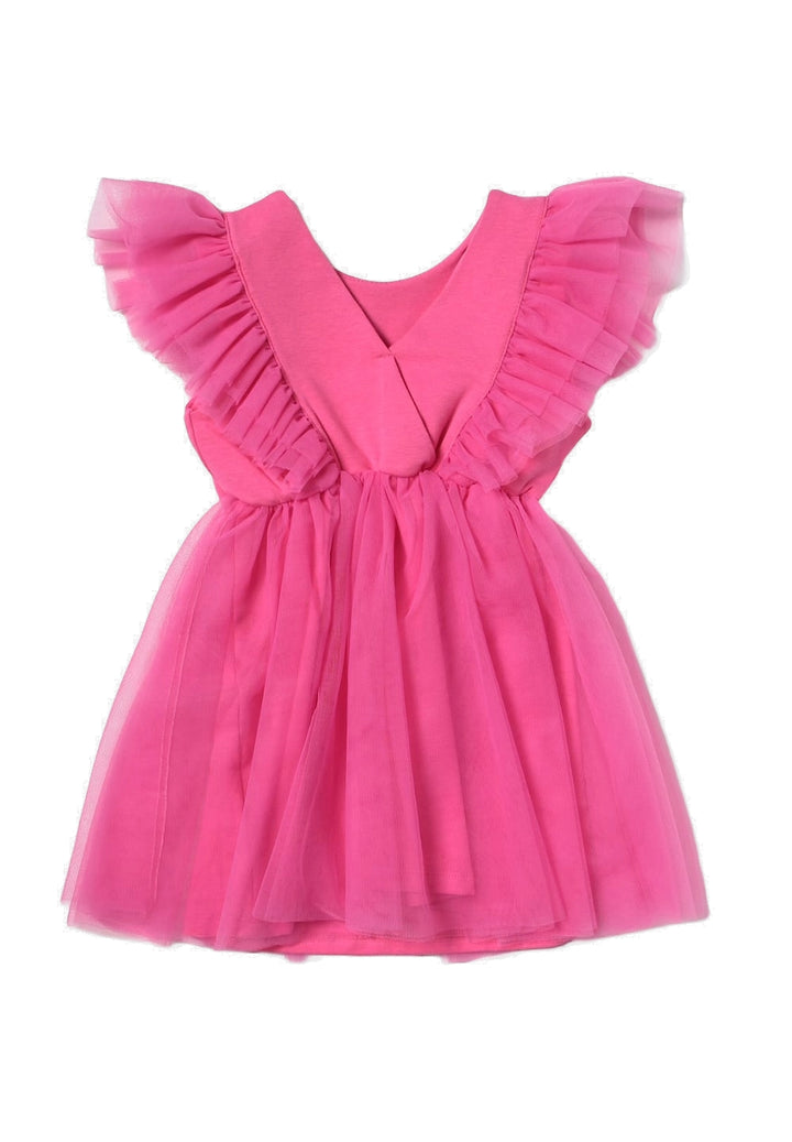 Vestito fuxia per bambina - Primamoda kids