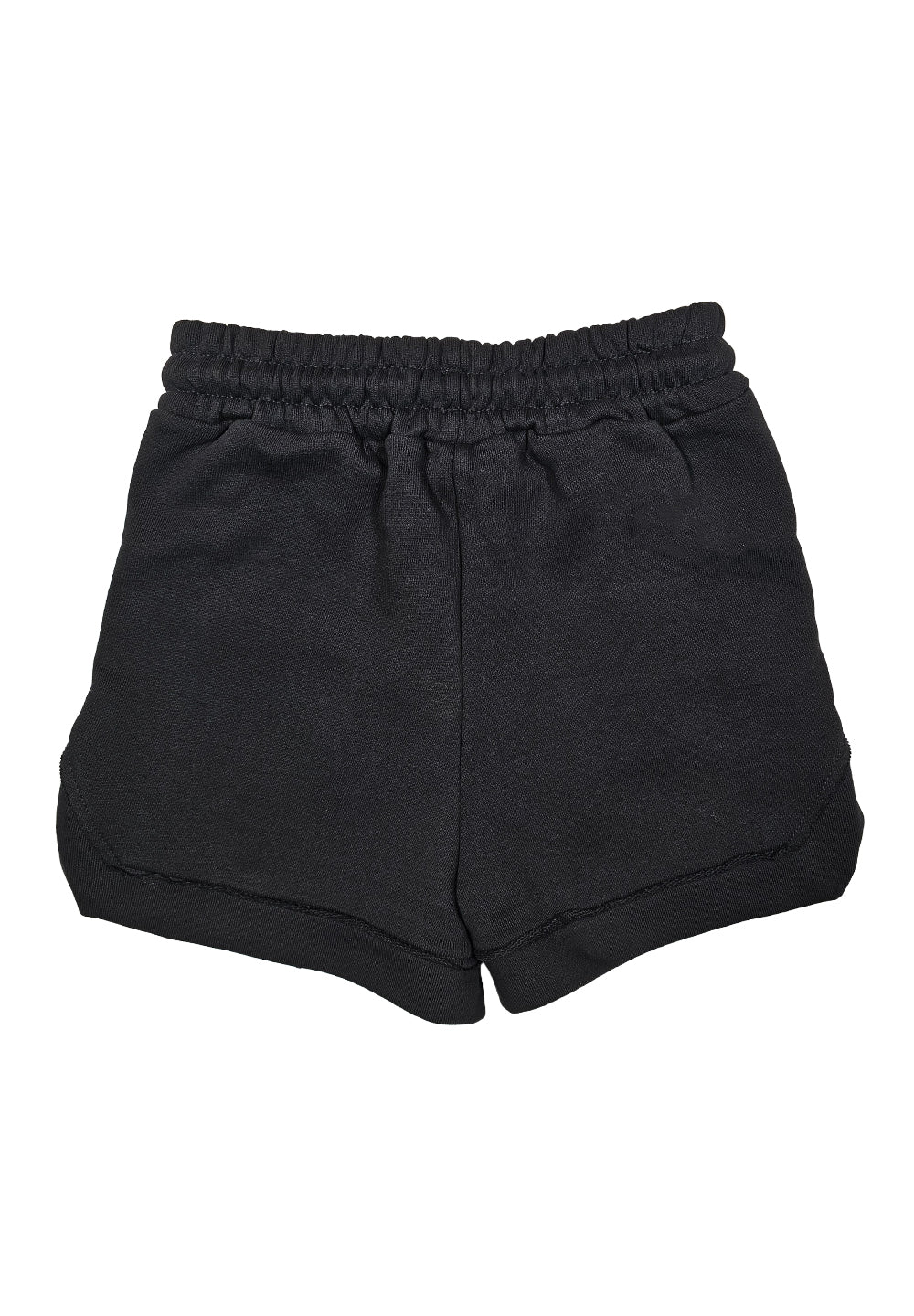 Short felpa nero per bambina - Primamoda kids