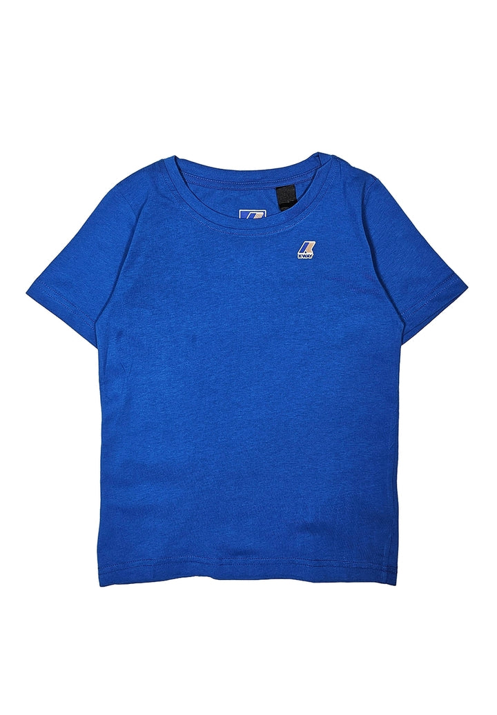 T-shirt blu royal per bambino - Primamoda kids