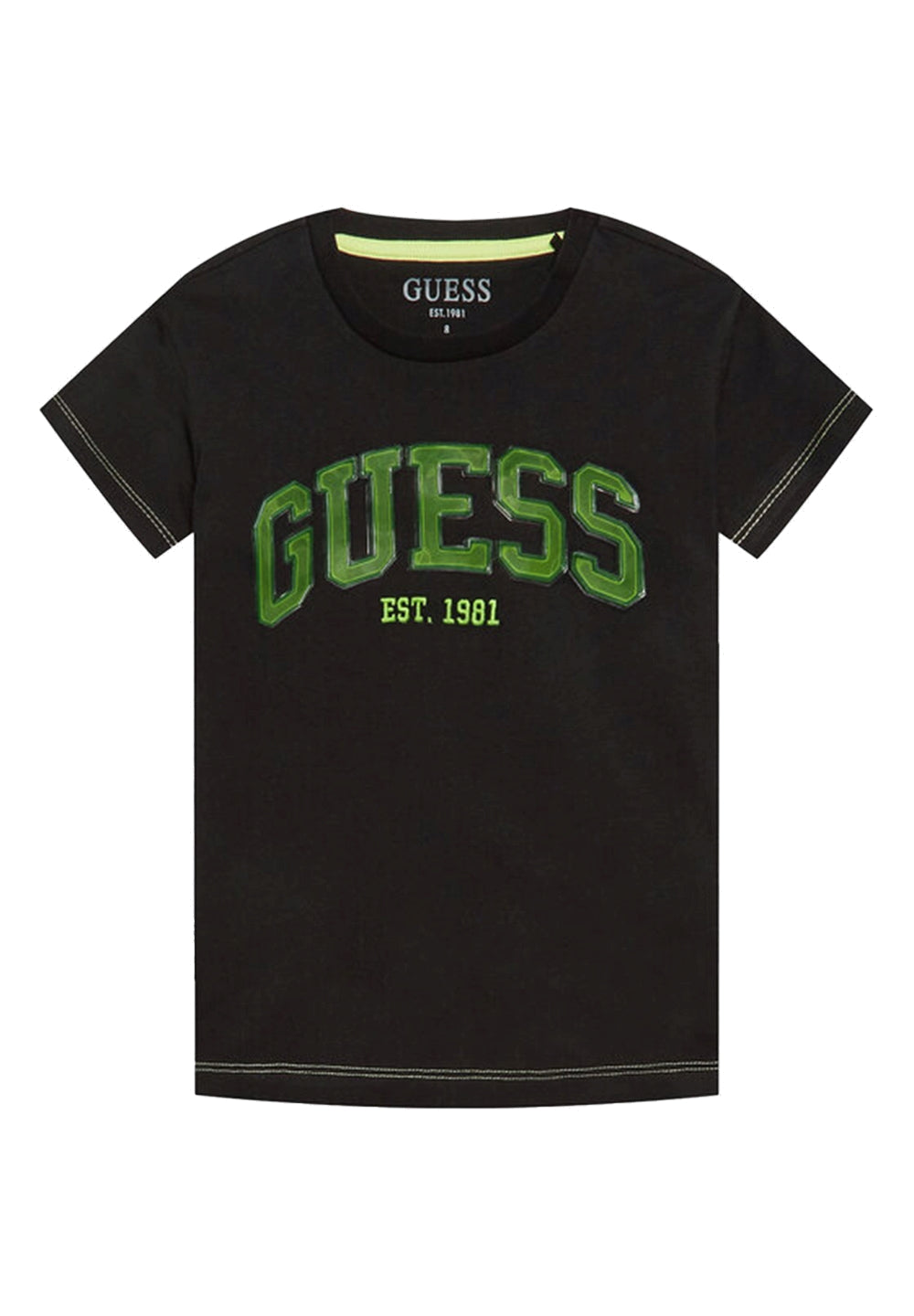 T-shirt nera per bambino - Primamoda kids