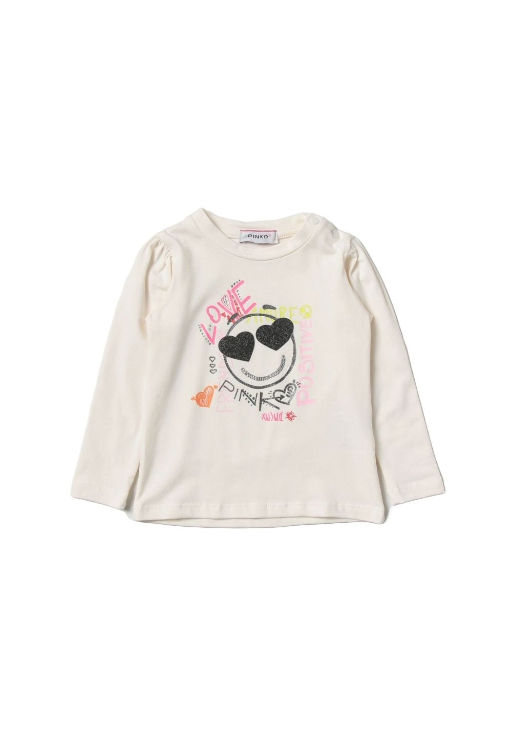 T-shirt panna per neonata - Primamoda kids