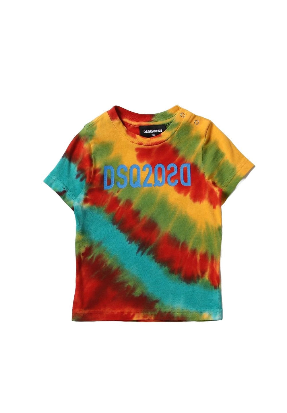 T-shirt multicolor per neonato