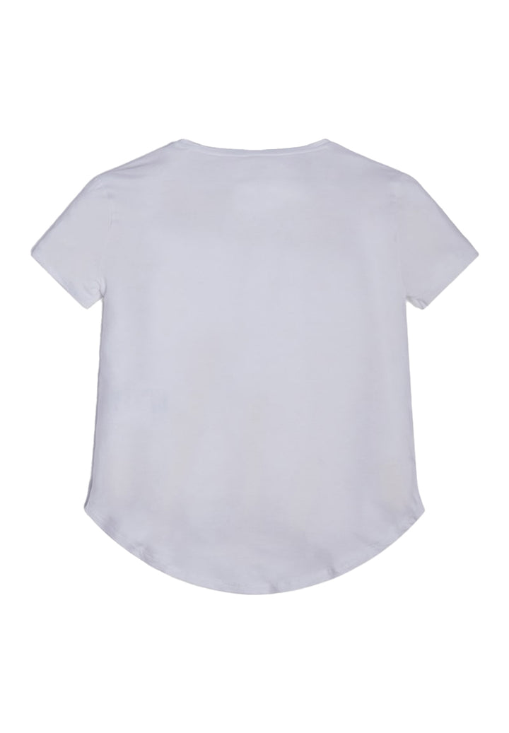 T-shirt bianco per bambina - Primamoda kids