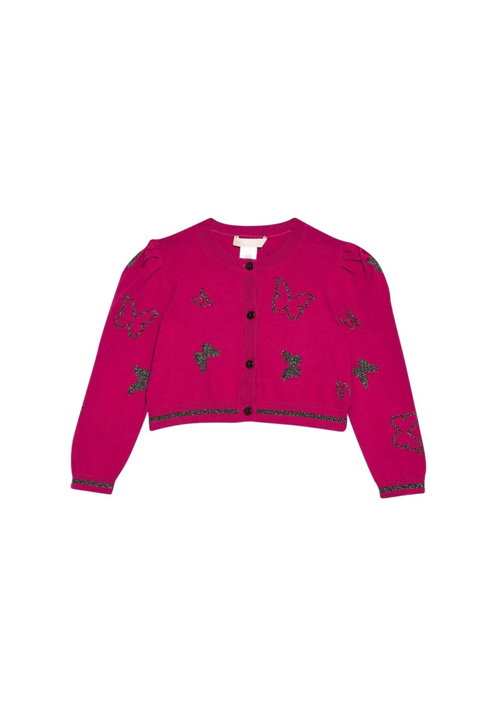 Cardigan fuxia per bambina - Primamoda kids